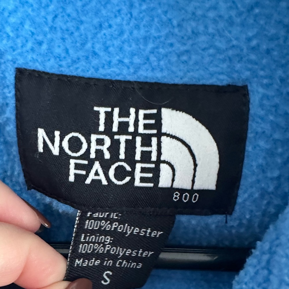 The north face blue Denali zip up jacket - Picture 6 of 6